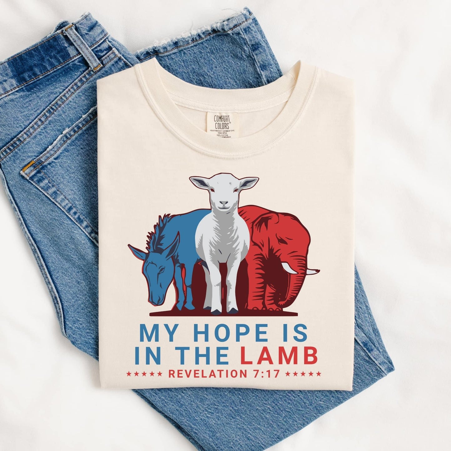 My hope is in the lamb tee