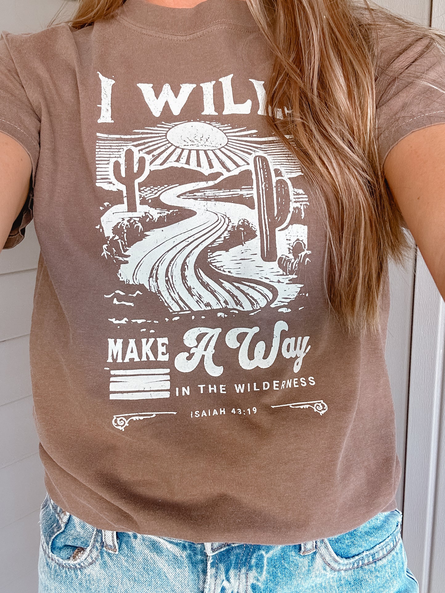 Isaiah 43:19  I will make a way tee